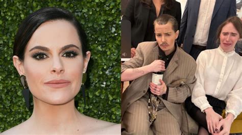 Emily Hampshire: Actress apologises for Depp and Heard costume